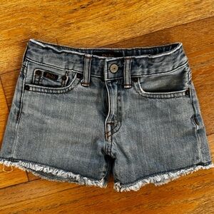 Polo Ralph Lauren Girls Frayed Denim Shorts